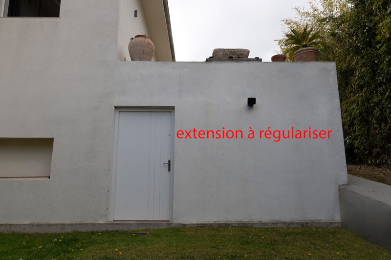 Régularisation d’une construction existante - état des lieux