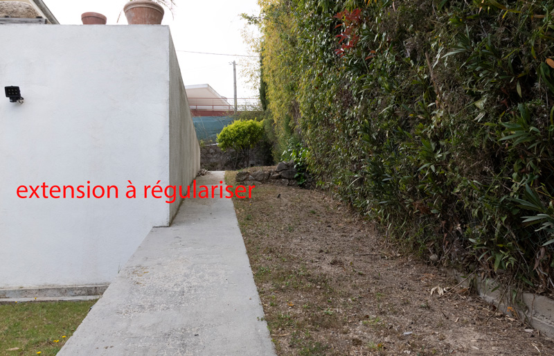 Régularisation d’une construction existante - état des lieux