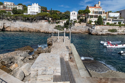 modélisation et photoréalisme d'une digue - la digue