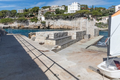 modélisation et photoréalisme d'une digue - la digue