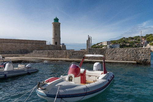 modélisation et photoréalisme d'une digue - le phare